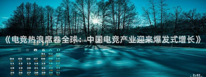 db电竞是雷火电竞嘛：《电竞热浪席卷全球：中国电竞产业迎来爆发式增长》