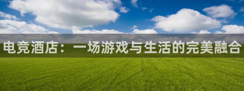 db电竞官网app：电竞酒店：一场游戏与生活的完美融合