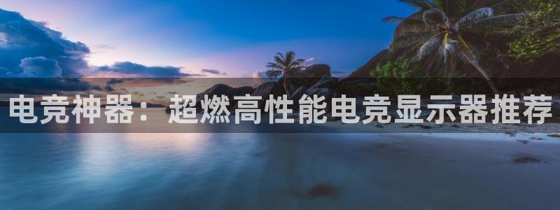 db电竞是什么软件：电竞神器：超燃高性能电竞显示器推荐